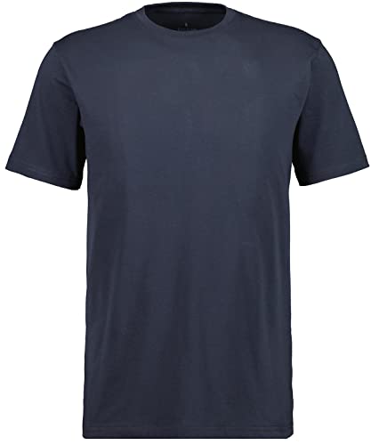 Ragman Men's Double Pack - 2 T-Shirts with Round Neck, Marine-070 on Sale