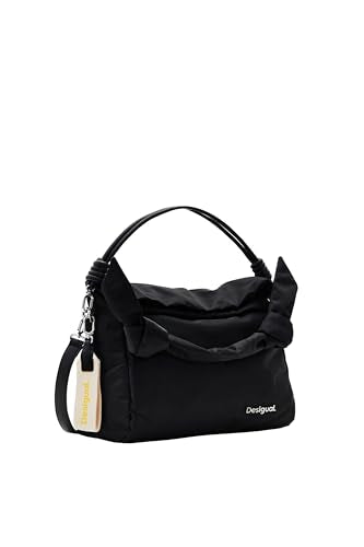 Desigual Women's PRIORI LOVERTY 3.0 Accessories Nylon Hand Bag, Black im Sale
