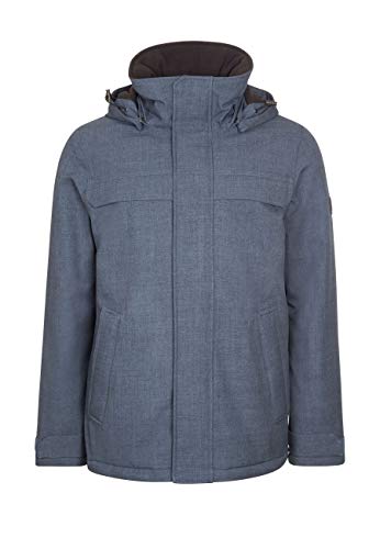 ELKLINE Men's Winter Jacket Undercover | sporty, waterproof, windproof, stand-up collar, warm | 1011052, color: bluegrey, on sale
