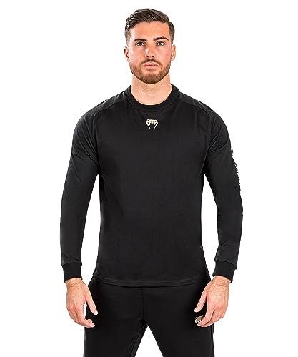 Venum UFC Adrenaline Herren Fight Week Langärmeliges T-Shirt - Schwarz - im Sale