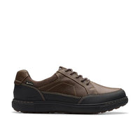 Thumbnail for Clarks Herren Mapstone Logtx, Dunkelbraun Lea, EU im Sale