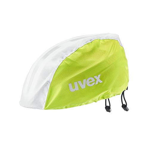 uvex rain cap bike Fahrradmütze - wind- & wasserabweisend - flexible Passform - lime-white - S/ im Sale