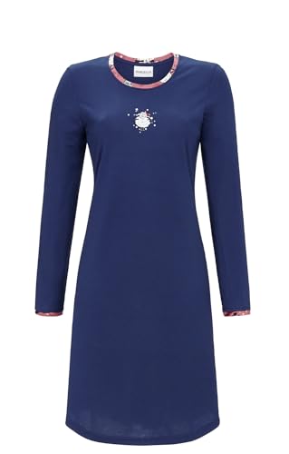 Ringella sleepshirt with motif print in pomegranate, on sale
