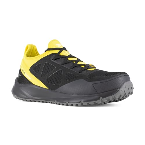 Reebok All Terrain Sicherheitsschuhe für Herren, Schwarz Gelb, im Sale