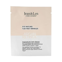 Thumbnail for Jean & Len Regenerating Eye Pads Argan Oil & Retinol, for the first signs of wrinkles, biocellulose pads, provide intensive moisture, without parabens & silicones, vegan, 1 x 2 pieces on sale