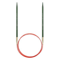 Thumbnail for Addi - Addi Christmas Lace (80cm, 6.00mm) Circular Knitting Needles with Anodized Aluminum Tips and Red Plastic Cord - 1 Needle on Sale