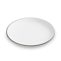 Thumbnail for GMUNDNER KERAMIK Dessert plate Cup Diameter: 20 cm Grey rim Tableware, handmade in Austria on sale