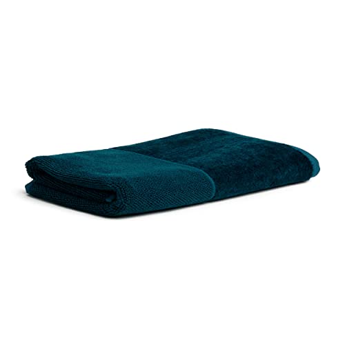 möve Bamboo Luxe Duschtuch 80 x 150 cm aus 60% Baumwolle / 40% Viskose aus Bambus-Zellstoff, deep lake im Sale