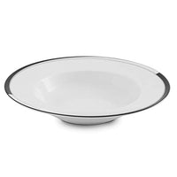 Thumbnail for Friesland Porcelain Soup Plate 22cm La Belle Black & White on Sale