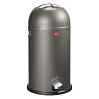 Thumbnail for Wesco 184 631 Kickmaster waste bin 33 liters graphite 37.5 x 37.5 x 69 cm (L/W/H), sheet steel, stainless steel, 37.5 x 37.5 x 69 cm on sale
