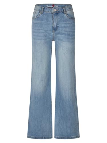 Buena Vista Jeans Wide Leg Stretch Denim in blue, on sale