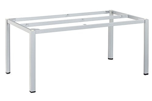 KETTLER Advantage Esstische Cubic-Tischgestell 160 x 95 cm Silber im Sale