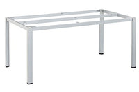 Thumbnail for KETTLER Advantage Esstische Cubic-Tischgestell 160 x 95 cm Silber im Sale