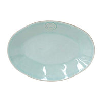 Thumbnail for Costa Nova, Nova Kollektion, Steinzeug Geschirr, Platte, oval, türkis, 30 cm im Sale