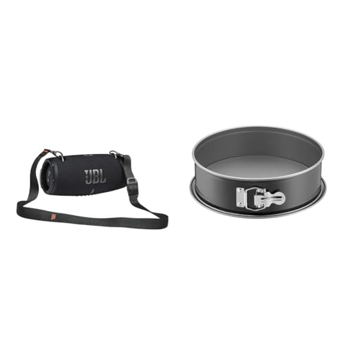 JBL Xtreme 3 Musikbox in Schwarz – Wasserdichter & Original Kaiser Inspiration Springform 26 cm rund, Flachboden, runde Backform, Kuchenform antihaftbeschichtet, auslaufsicher im Sale