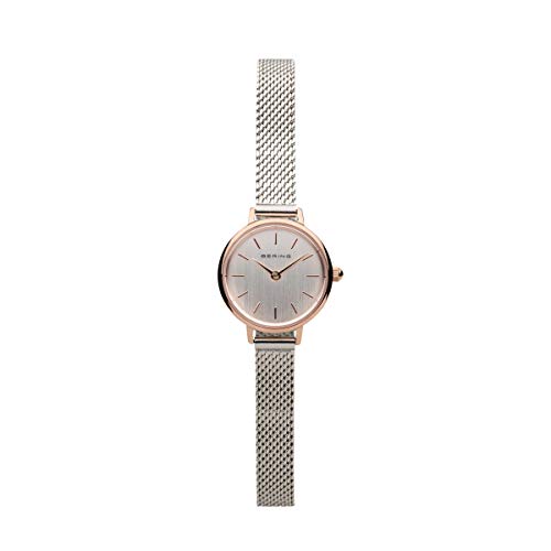 BERING Women's Watch Quartz Movement - Classic Collection with stainless steel and sapphire crystal 11022-004 - 3 AT on Sale