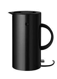 Thumbnail for Stelton Wasserkocher EM77 - Elektrischer Kocher, Wasserkessel, Teekanne - Schnell kochend, niedriger Energieverbrauch, entnehmbarer Kalkfilter, Sicherheitsschalter - 1,5 Liter, Schwarz, EU-Stecker im Sale