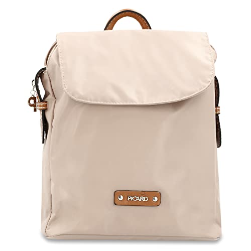 Picard Rucksack Sonja 3117 für Damen aus Nylon mit Reißverschluss in der Farbe Perle, 22 x 26 x 14 cm, 311758L022 im Sale