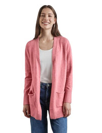 Thumbnail for STREET ONE Damen A253842 Offener Cardigan, Sugar Coral Mel., EU im Sale