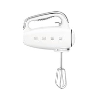 Thumbnail for SMEG, HMF01WHEU Electric Mixer, 9 -Geschwindigkeitsniveaus, Turbofunktion, glattes Start -Start -up -System, 4 Peitschen, 2 Ganci -Mixer und umhüllt, 250W, Weiß im Sale