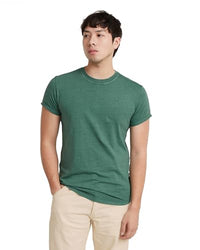 Thumbnail for G-STAR Herren Lash Overdeyed T-Shirt Grün (Blue Spruce gd D16396-2653-G472) im Sale