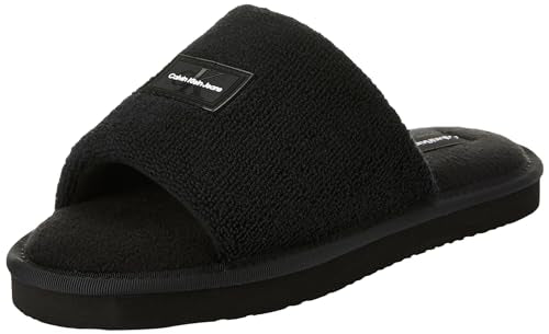 Calvin Klein Jeans Women's Home Slipper Tr Ml Fad Bath Slippers, Beige (Creamy White/Eggshell), EU on Sale