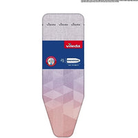 Thumbnail for Vileda Diamond Bügelbrettbezug, titanbeschichtete hitzebeständige Bügelauflage, Universalgröße für Bügelflächen 30-45 cm Länge-110-130 cm Breite, für Dampfbügeleisen geeignet, Oeko-TEX-Zertifiziert im Sale