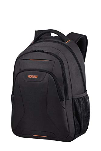 American Tourister AT Work - 17.3 inch laptop backpack, 52 cm, 34 L, black/orange (black/orange) on sale