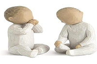 Thumbnail for Willow Tree 26188 Figurine Two Together, plastic, natural, 7.6 x 3.8 x 5.1 cm on sale