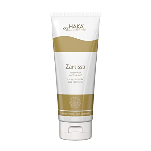 HAKA Zartissa Body Lotion Vitamin E, moisturizing lotion with a pleasant fragrance, 200 ml