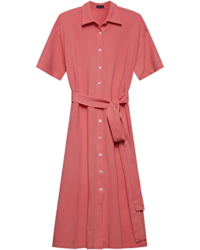 Van Laack Piqué Dress Kamea Coral 42 on Sale