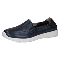 Thumbnail for Caprice women's leather slippers, flat, blue (Ocean Per.Deer), 37 on sale