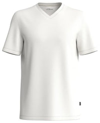 Thumbnail for s.Oliver Men's 2153000 T-Shirt, White 0120, on sale