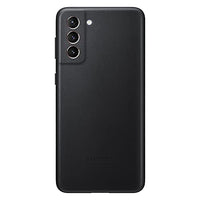 Thumbnail for Samsung Leather Smartphone Cover EF-VG996 für Galaxy S21+ 5G Handy-Hülle, echtes Leder, Schutz Case, stoßfest, premium, Schwarz im Sale