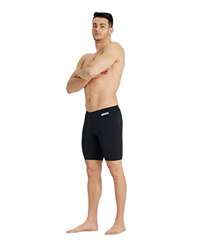 ARENA Herren Mens Team Swim Solid Badehosen Jammer, Black-white, 5 EU im Sale
