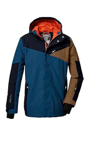 Thumbnail for killtec Jungen Skijacke/Funktionsjacke mit Kapuze und Schneefang KSW 387 BYS SKI JCKT, ocean, 164, 42077-000 im Sale