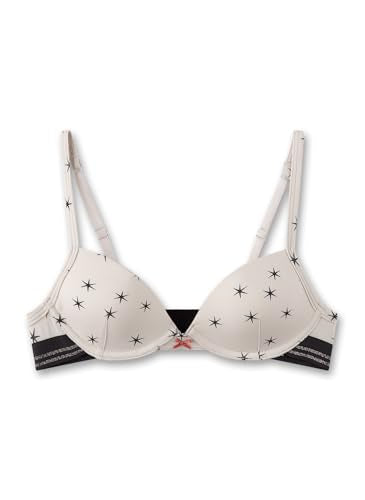 Sanetta Mädchen Soft-Cup Bra Off-White | Bequemer und angenehmer BH ohne Bügel für Mädchen aus Baumwoll-Mix. Mädchen BH 70A im Sale