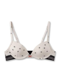 Thumbnail for Sanetta Mädchen Soft-Cup Bra Off-White | Bequemer und angenehmer BH ohne Bügel für Mädchen aus Baumwoll-Mix. Mädchen BH 70A im Sale