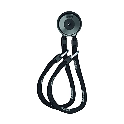 ABUS wall anchor WCH + 2 x chains ACH 9KS - for theft protection of bicycles and motorcycles in garages, basements or in front of the house - ABUS security level 13-110 cm long chains on sale