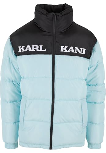Karl Kani Retro Essential Puffer Jacket Light Blue im Sale