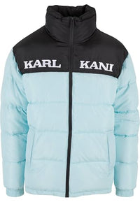Thumbnail for Karl Kani Retro Essential Puffer Jacket Light Blue im Sale