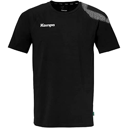 Kempa Men's Core 26 T-Shirt Boys' Handball Sports Shirt Functional Shirt Jersey, Black, EU on Sale