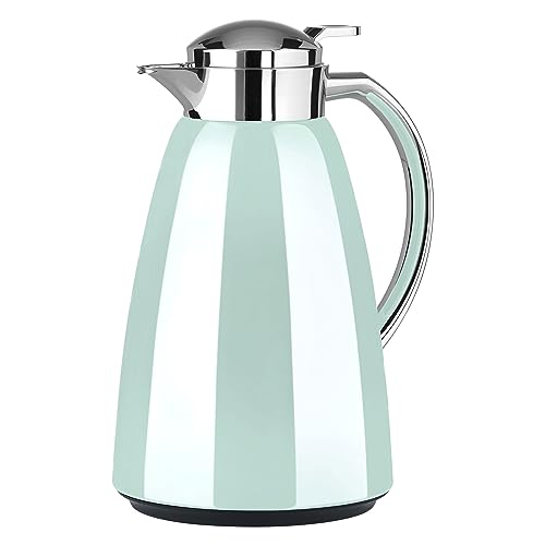 Emsa Campo Isolierkanne F4130300 | 1L Füllmenge | Quick Tip Verschluss | 100% dicht | 12h warm, 24h kalt | Premium Edelstahl | Einfache Reinigung | Pastel-Mint im Sale