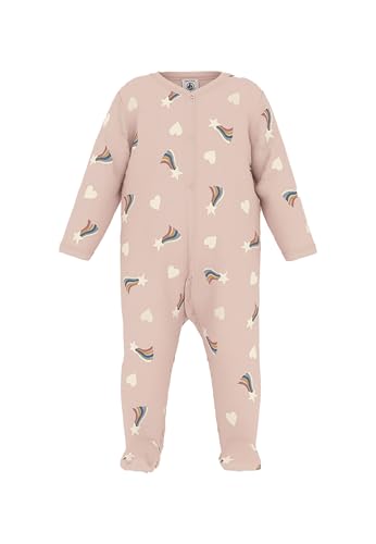 Petit Bateau A0AXM Langärmliger Schlafanzug Baby Mädchen Saline/Multico 18 Monate im Sale