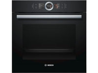 Thumbnail for Bosch HBG676EB6 Series 8 Smart Built-in Oven, 60 x 60 cm, Made in Germany, Pyrolysis Self-Cleaning, Bosch Assist Baking Settings at the Touch of a Button, PerfectBake Baking Sensor, PerfectRoast Roasting Thermometer on Sale