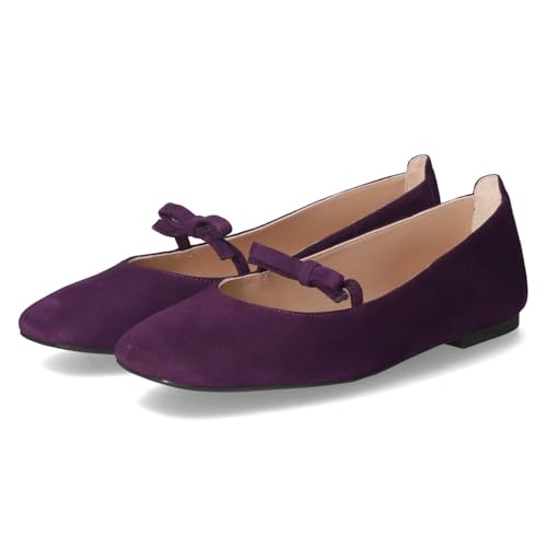 Unisa Damen Spangenballerina/Riemchenballerina BETAR Lila Rauleder, im Sale