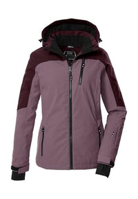 Thumbnail for Killtec Damen Skijacke Funktionsjacke mit Kapuze und Schneefang KSW 435 WMN SKI JCKT 00731-hell stahlmint 36 im Sale