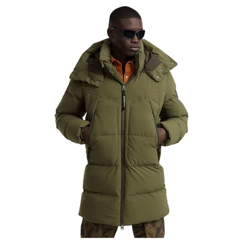 G-Star Herren G- Whistler Padded Hooded Parka 2.0, Grün (shadow olive D25347-D518-B230), im Sale