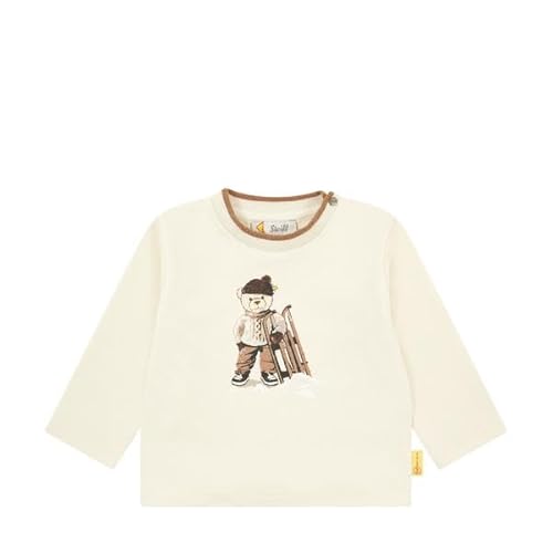 Steiff boys' long-sleeved T-shirt, Eggnog, 86 cm on sale