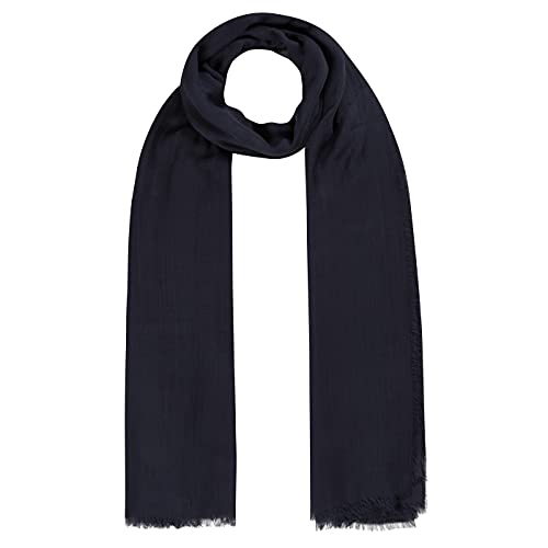 Codello Damen Supersofter -Schal aus Bambus Dunkelblau 100X190C im Sale
